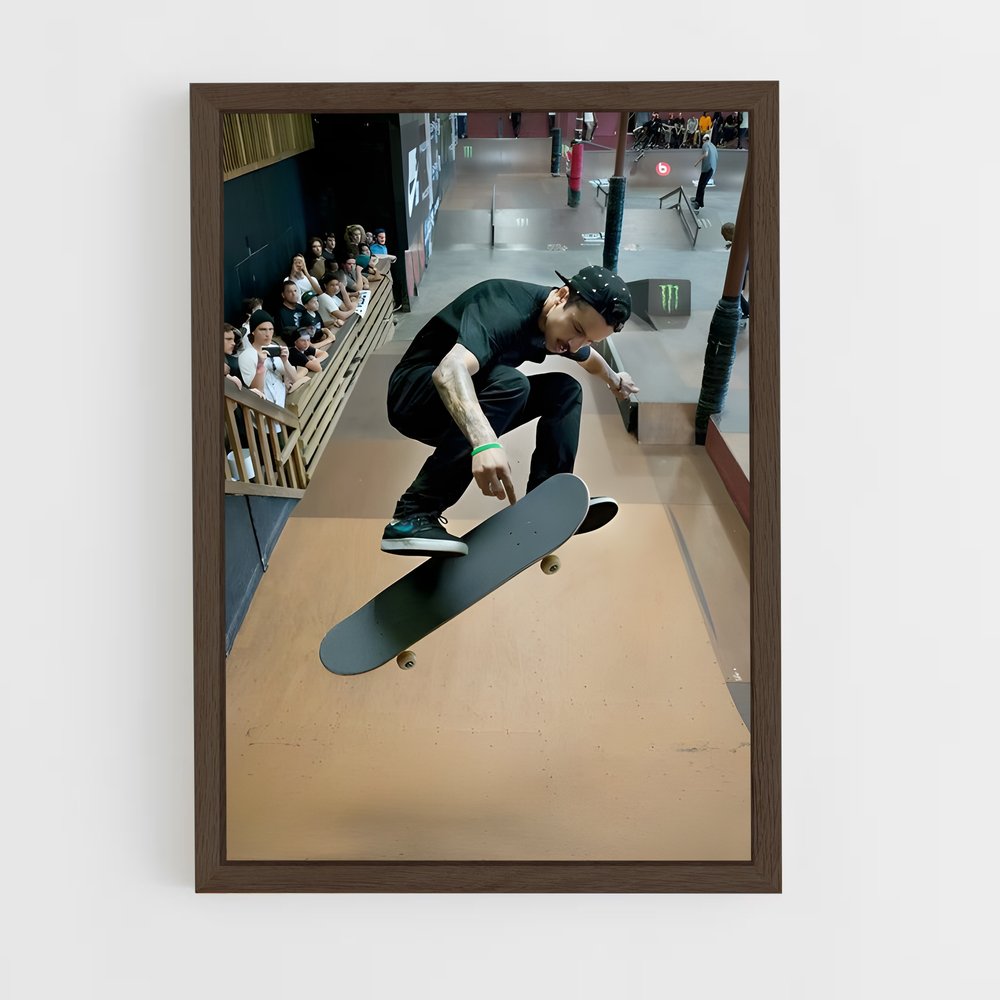 Poster Trickster en Mouvement – affiche Skateboard (vue 5)